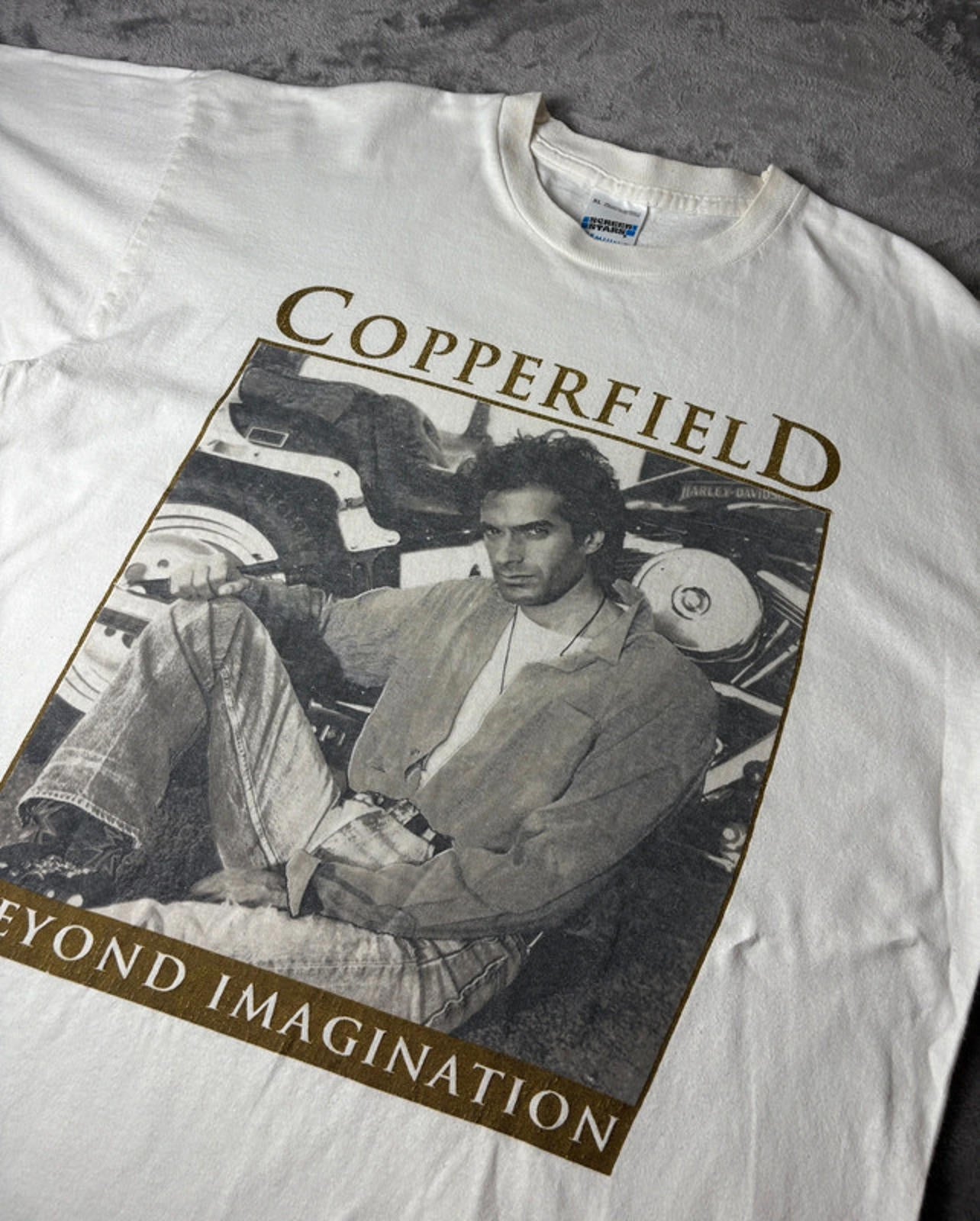 Vintage 1994 David Copperfield Beyond Imagination Tee XL Single Stitch Magician