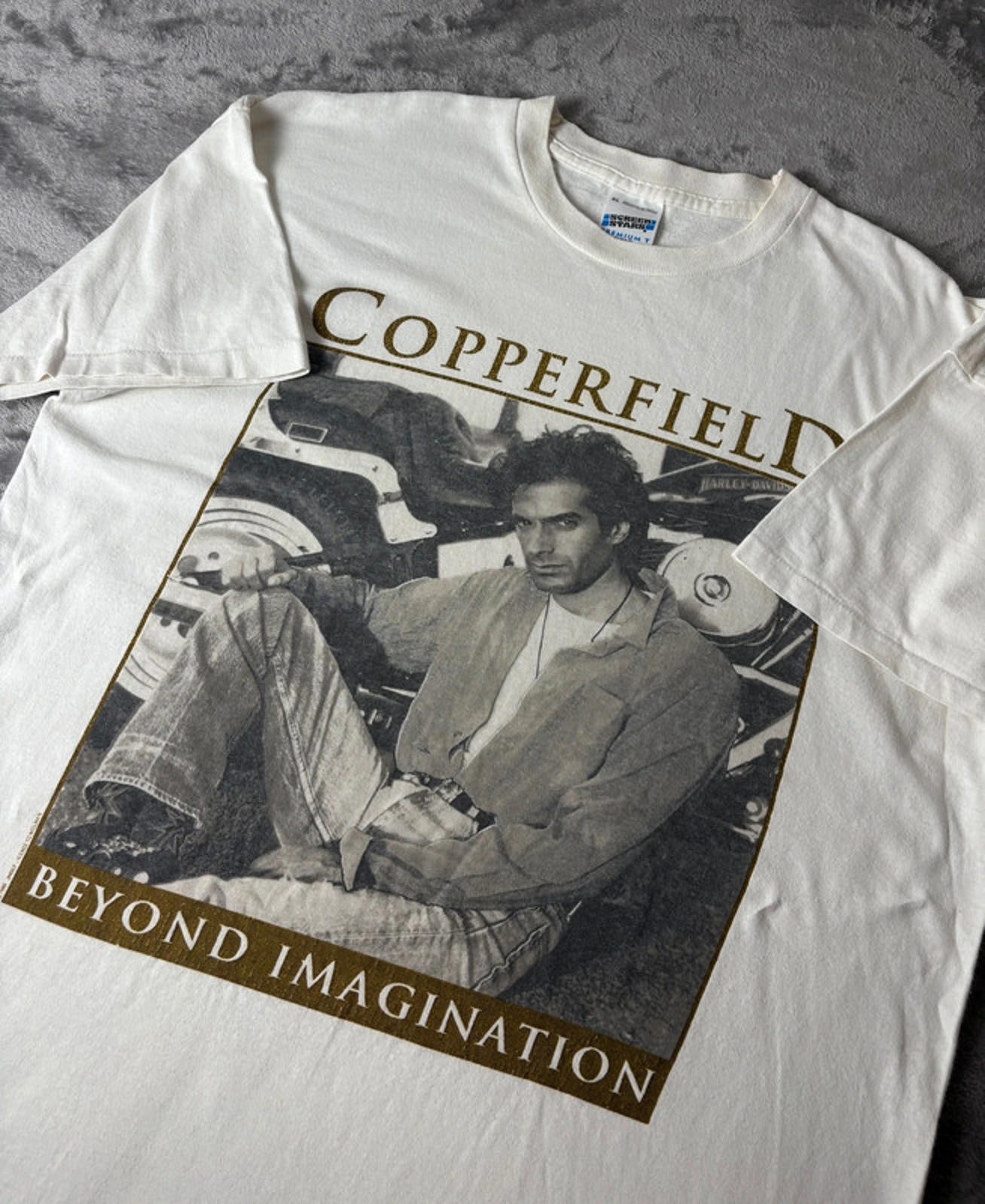 Vintage 1994 David Copperfield Beyond Imagination Tee XL Single Stitch Magician