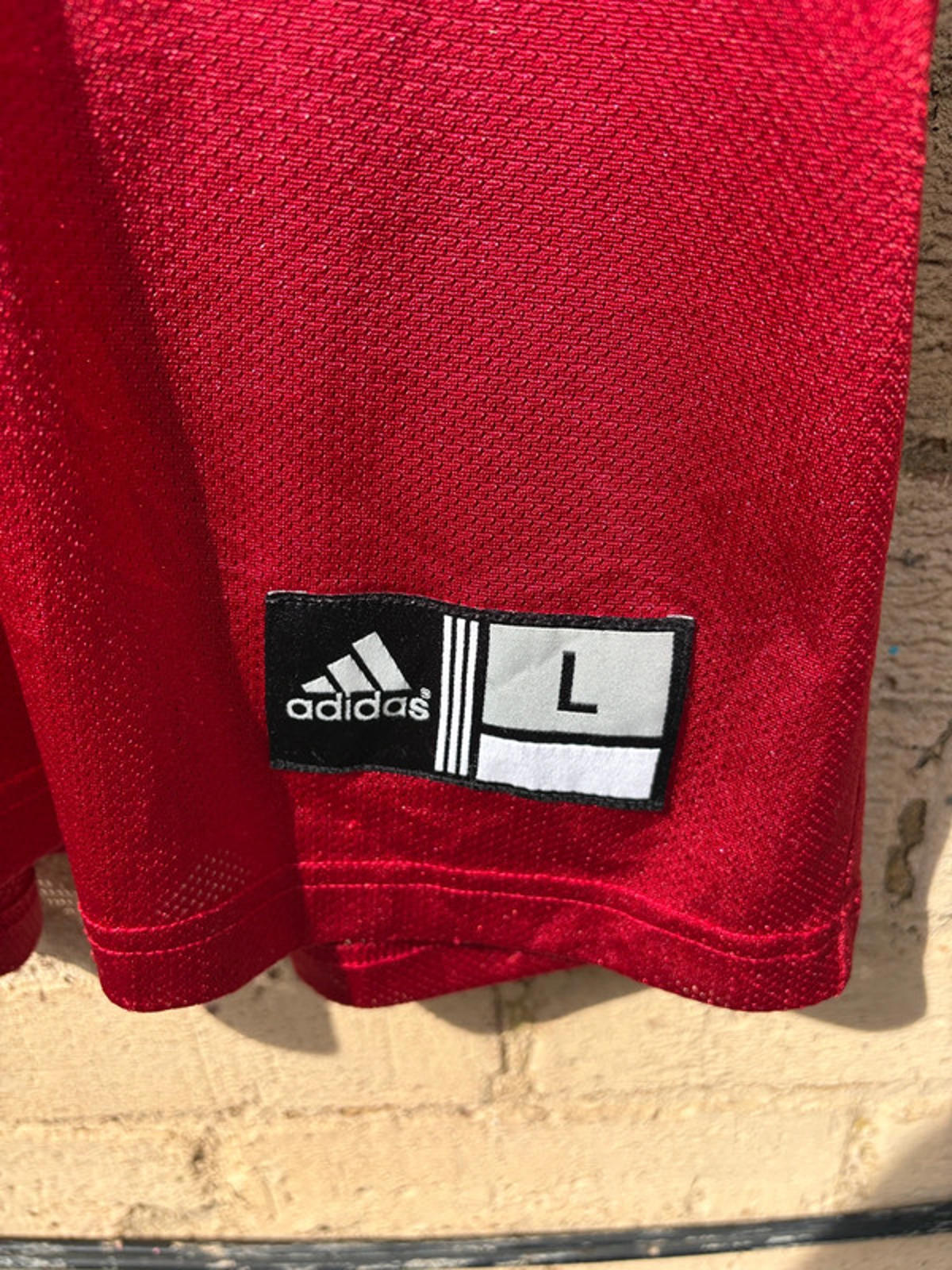 Adidas Indiana Hoosiers College Basketball Jersey Red Men’s Size L