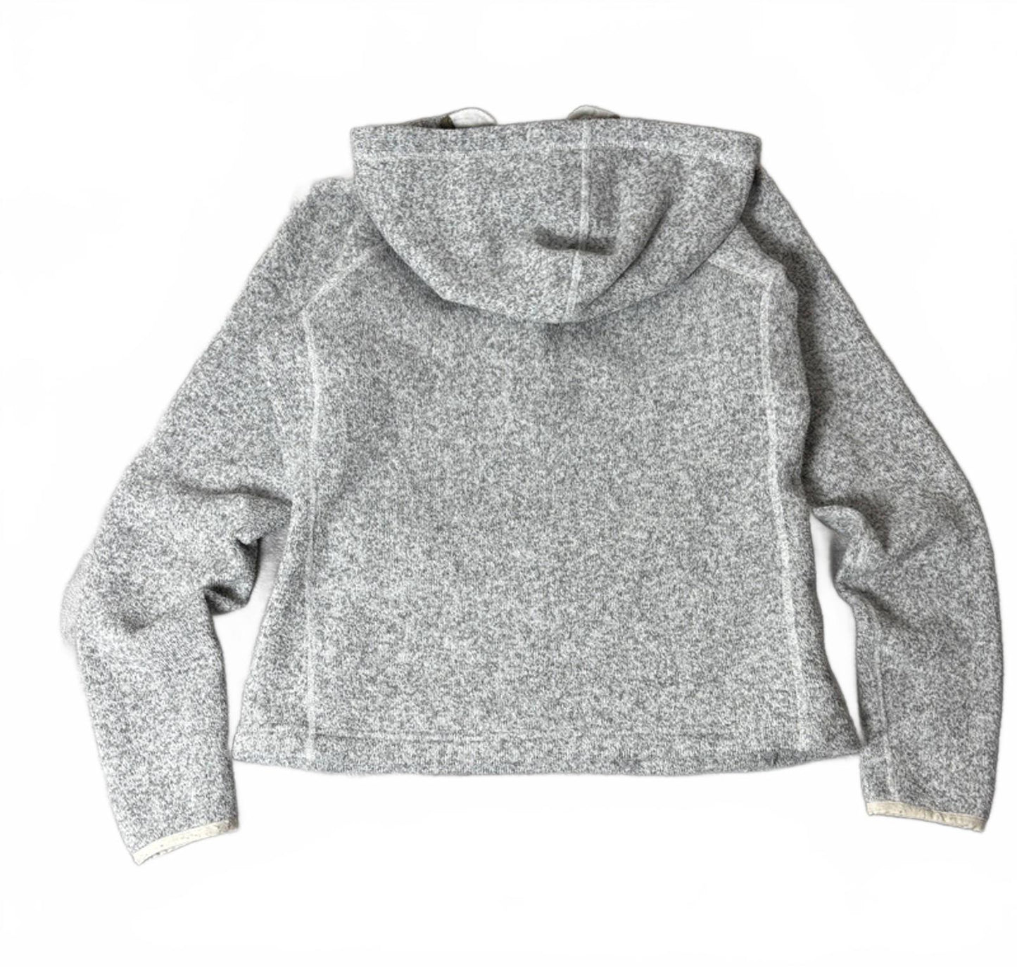 The North Face Women’s Thick Hoodie Fleece (M) Grey Fitted Button Zip Outdoor