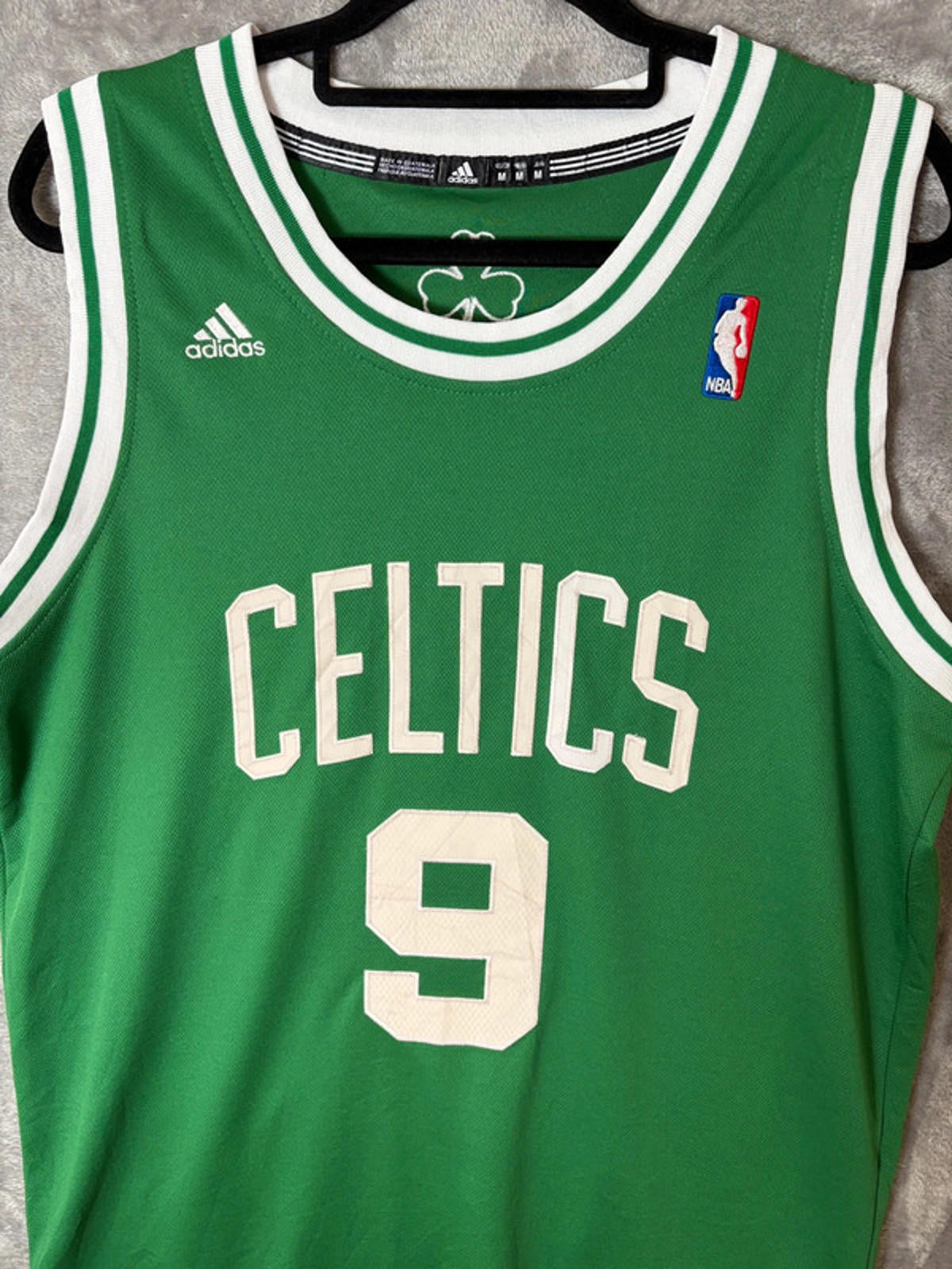 Adidas Boston Celtics Rajon Rondo 9 NBA Jersey (M) Green Men’s Basketball Tank