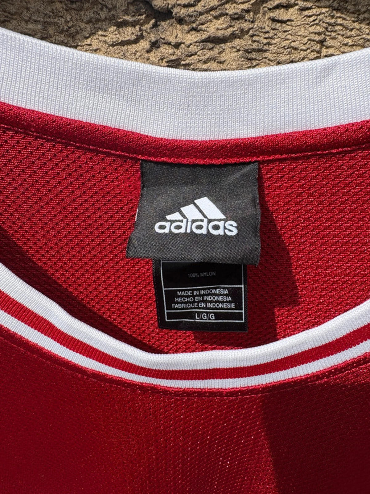 Adidas Indiana Hoosiers College Basketball Jersey Red Men’s Size L