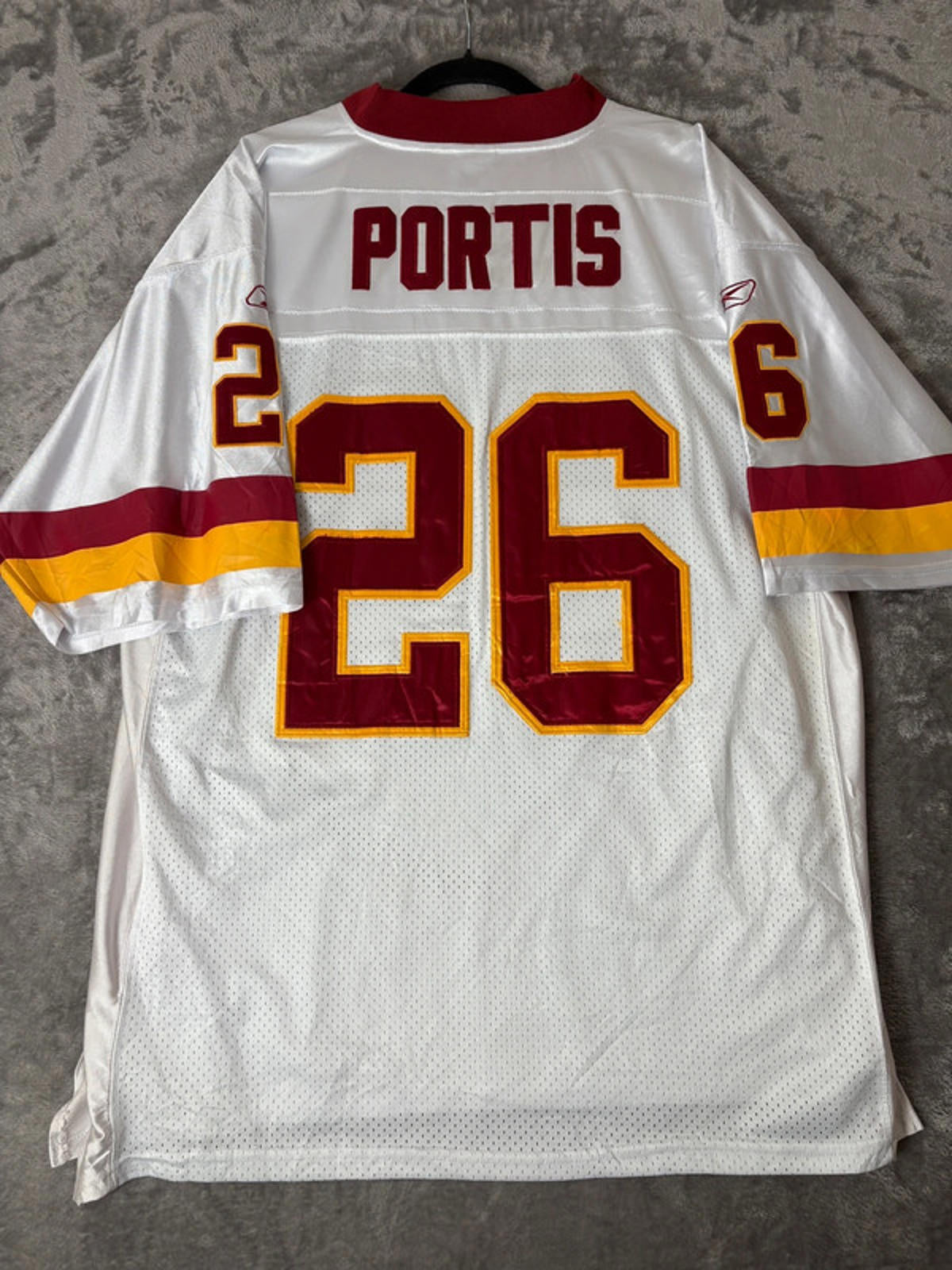 Washington Redskins Clinton Portis 26 NFL Jersey Reebok Authentic XXL 2004 Seaso