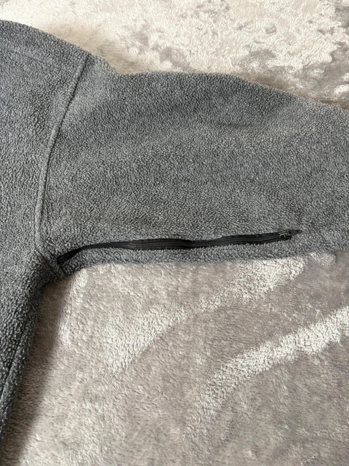 The North Face Women’s Vintage Fleece Jacket (M) Made in USA Grey Full Zip
