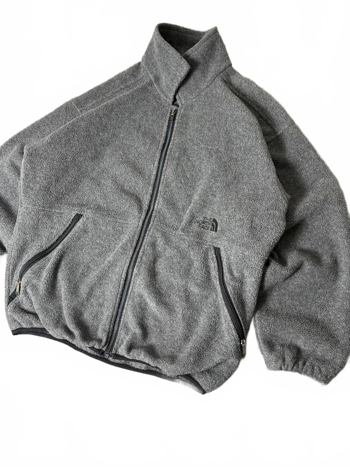 The North Face Women’s Vintage Fleece Jacket (M) Made in USA Grey Full Zip