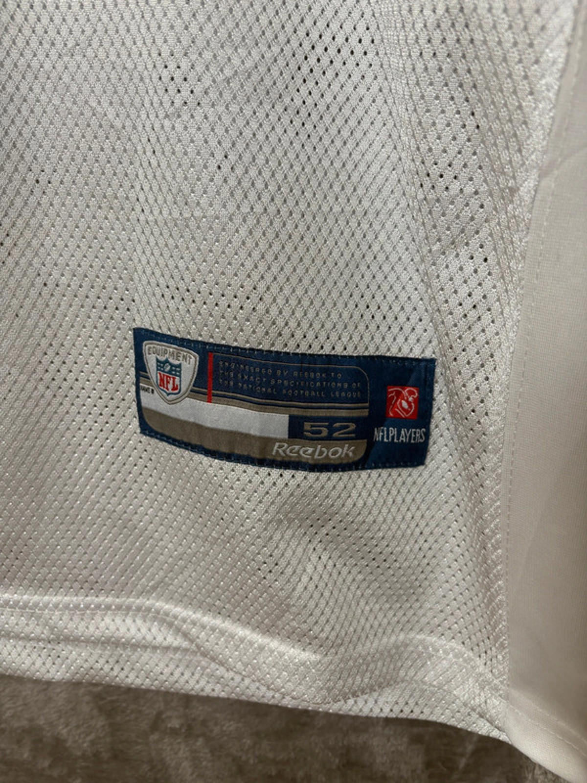 New York Jets Bart Scott 57 NFL Reebok On Field Jersey (XXL) Vintage 2009