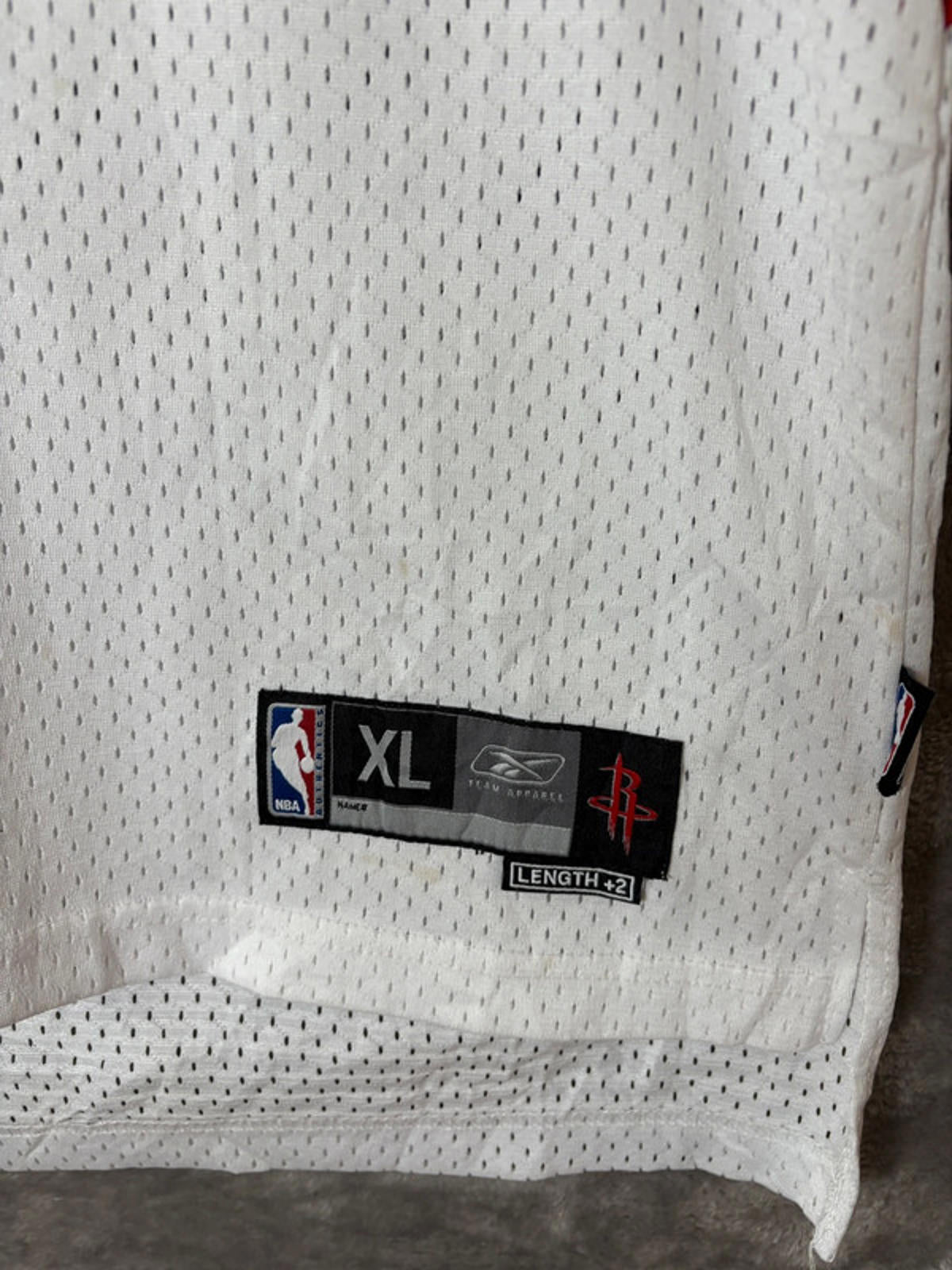 Vintage Reebok NBA Houston Rockets Tracy McGrady 1 Jersey (XL) Men’s White Red