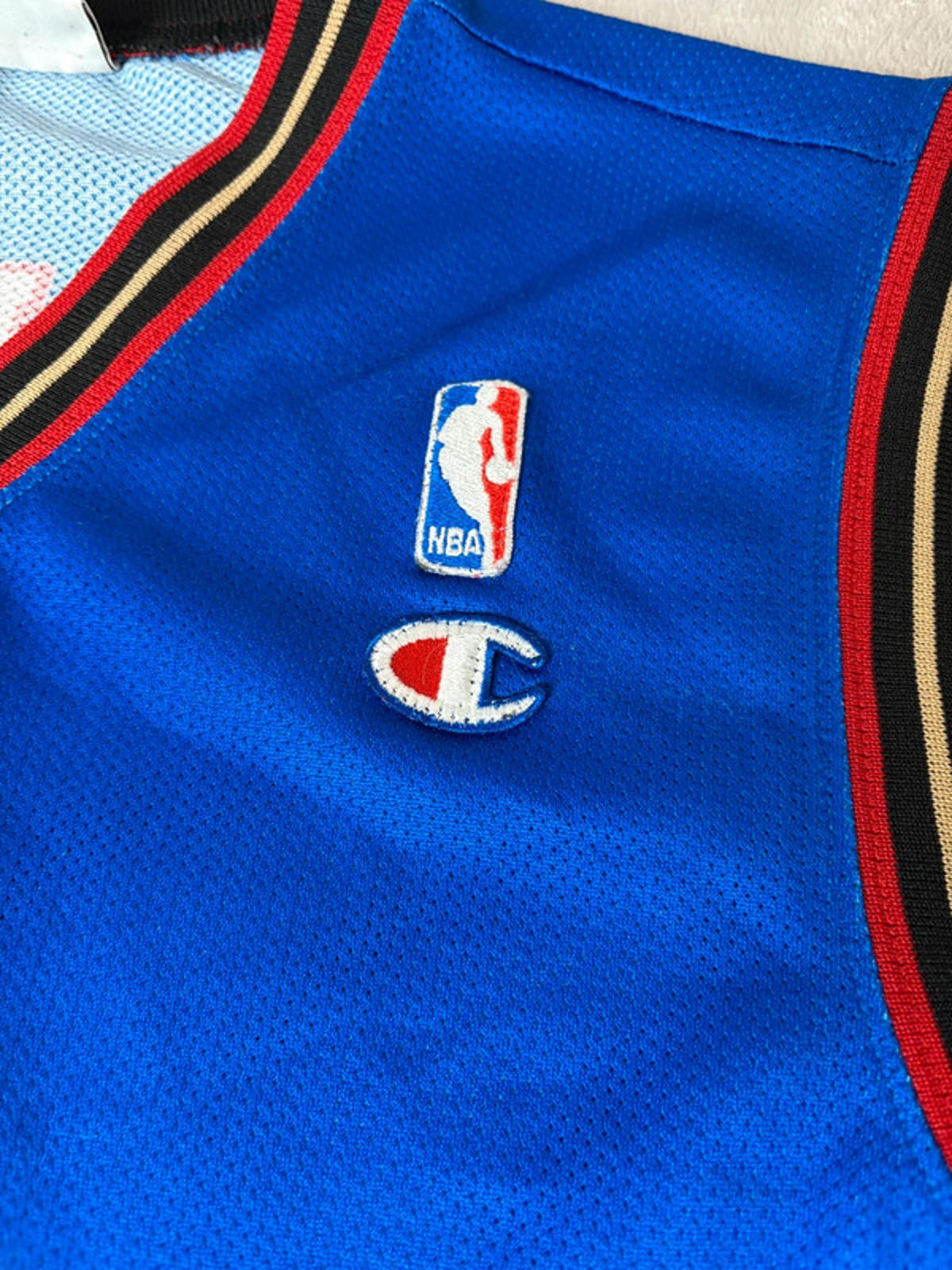 Allen Iverson Vintage Champion NBA Jersey 76ers Size Large