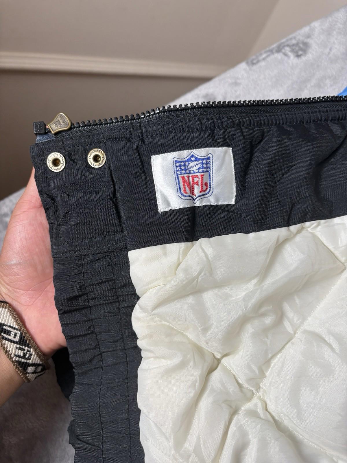 Vintage Houston Oilers NFL Apex One Pro Line Jacket M Rare Retro usa 90s