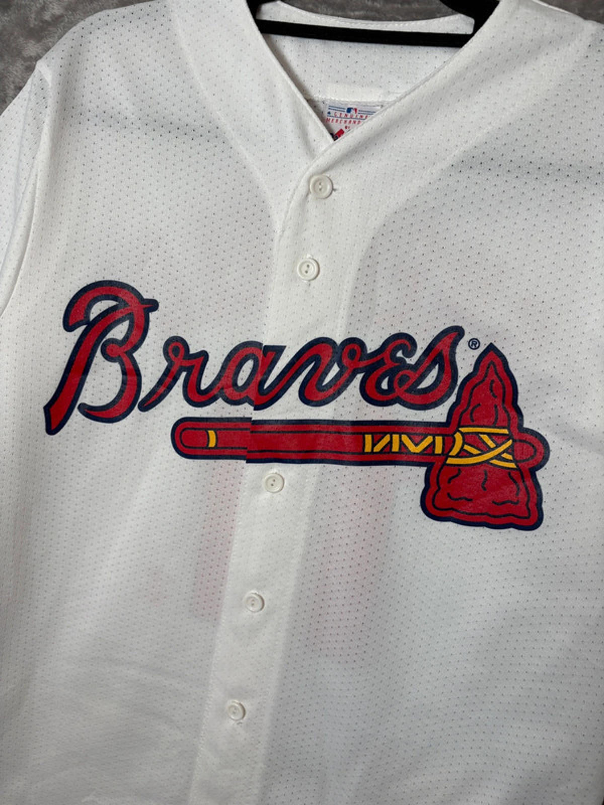 Vintage Majestic MLB Atlanta Braves Jersey Sheffield 11 (M) Men’s Made in USA