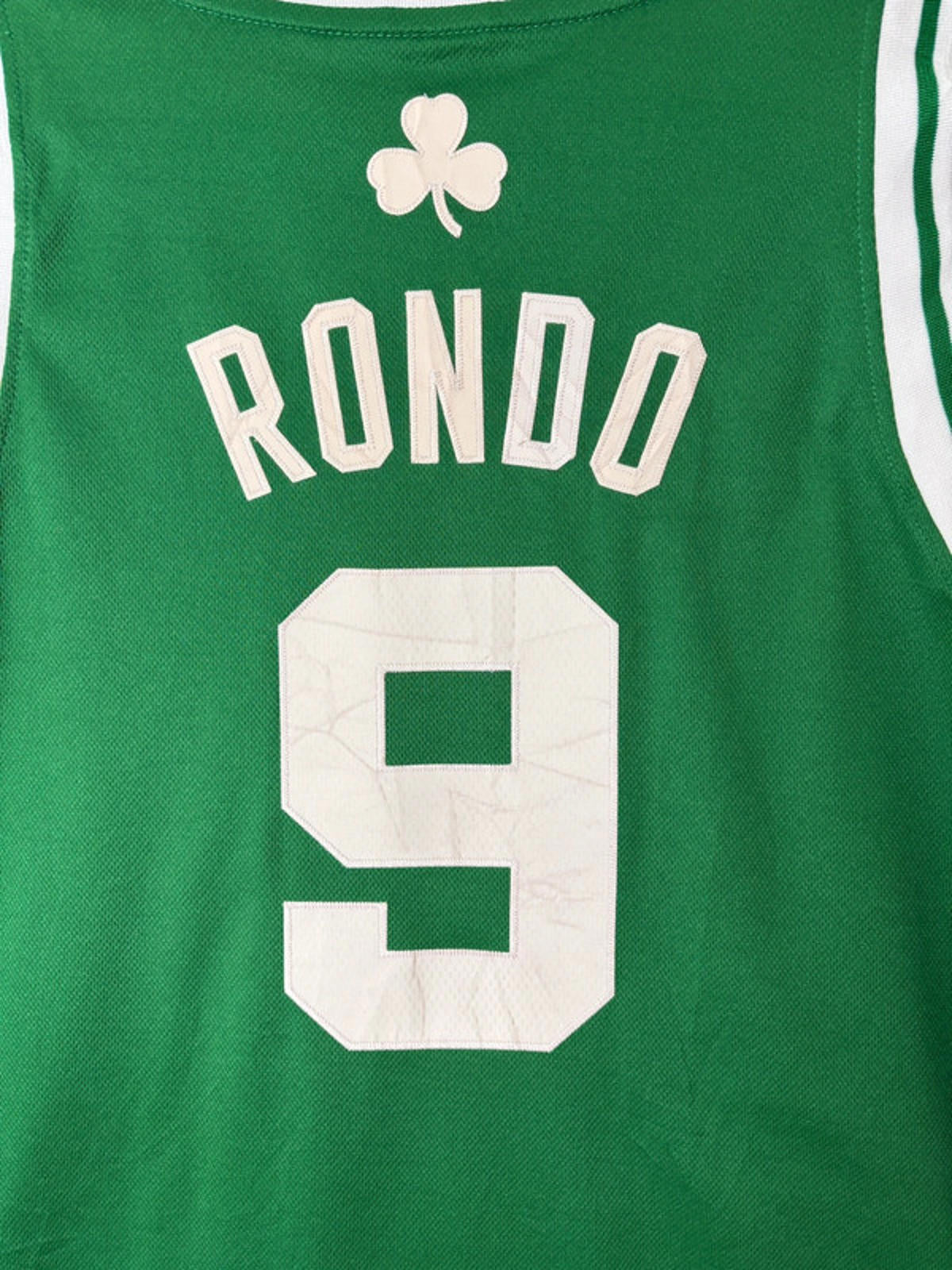 Adidas Boston Celtics Rajon Rondo 9 NBA Jersey (M) Green Men’s Basketball Tank