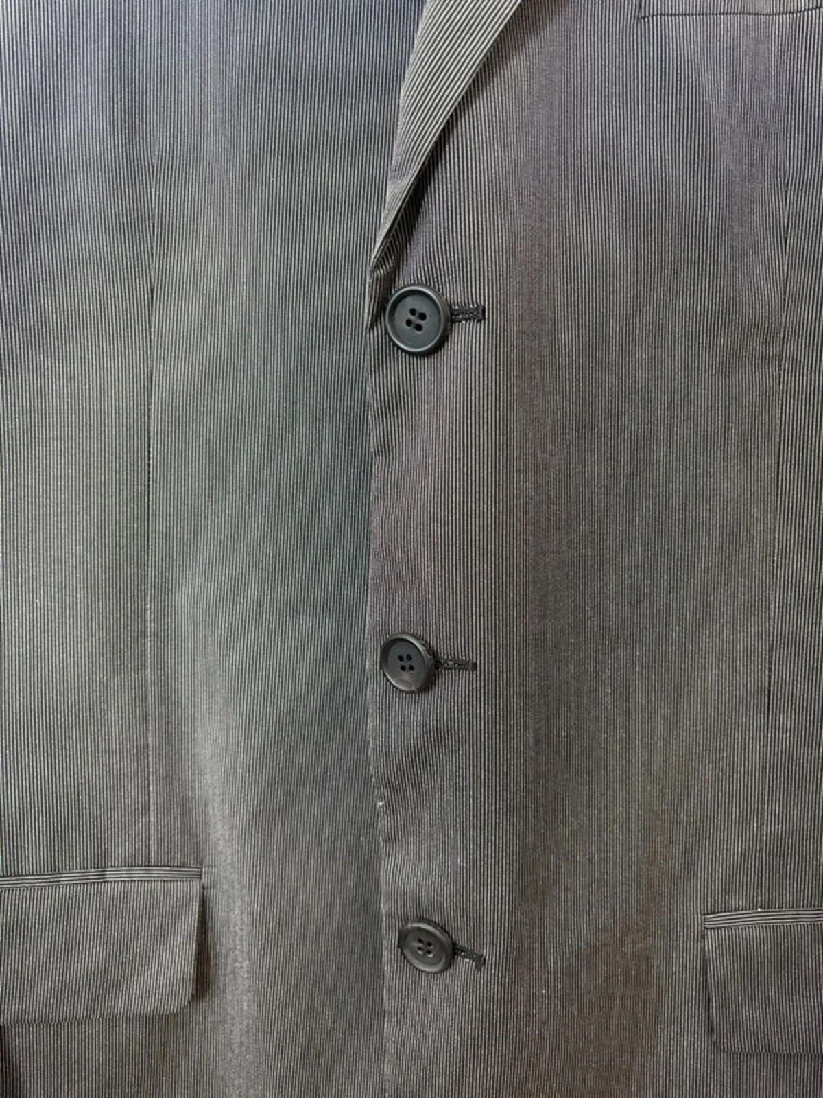 Prada Men’s Classic Suit Grey Size 54R UK 44R Wool Jacket & Trousers VG Conditio