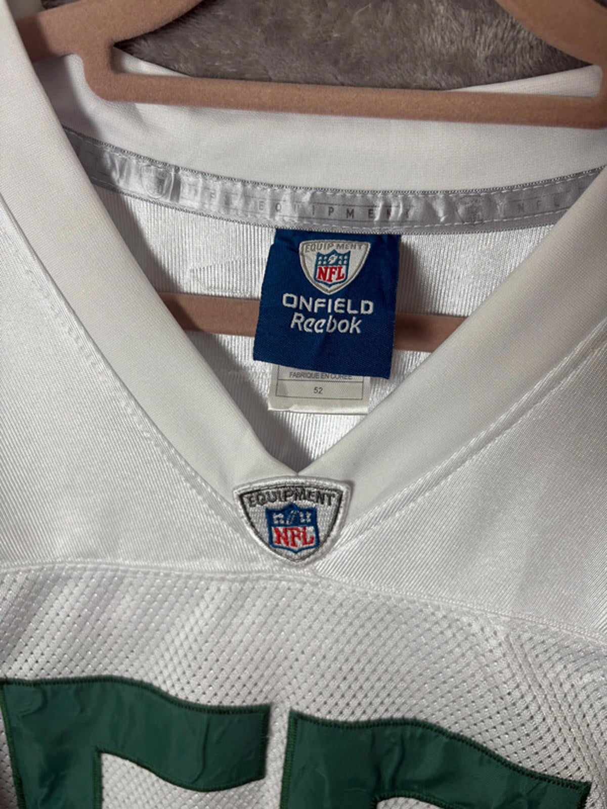 New York Jets Bart Scott 57 NFL Reebok On Field Jersey (XXL) Vintage 2009