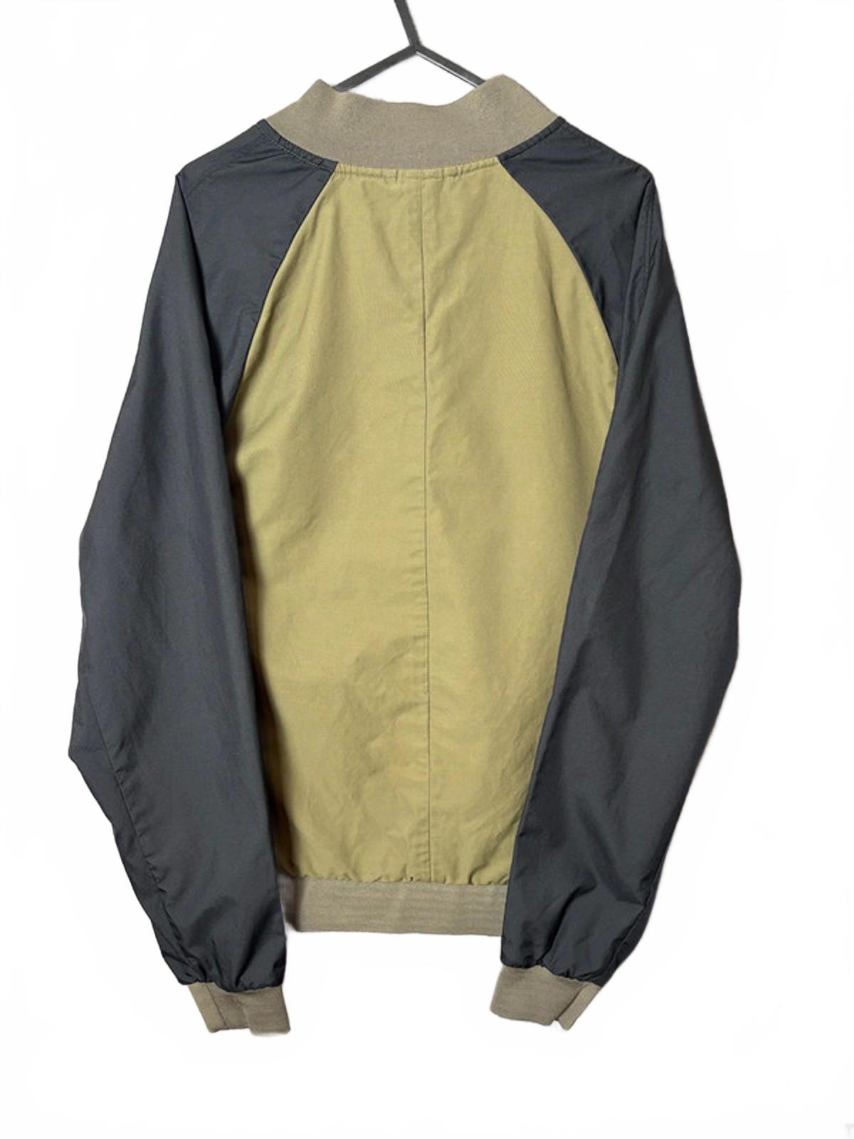 Nike Men’s Bomber Jacket Small Khaki Black Full Zip Logo Swoosh