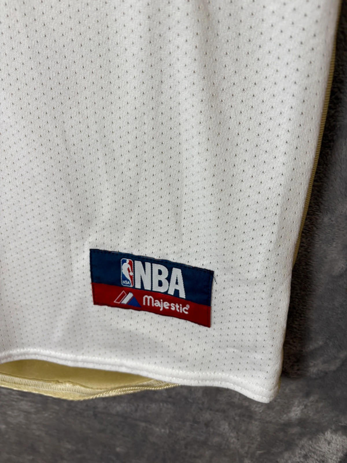 Vintage 2001 NBA Finals Allen Iverson Philadelphia 76ers Jersey (M) Majestic