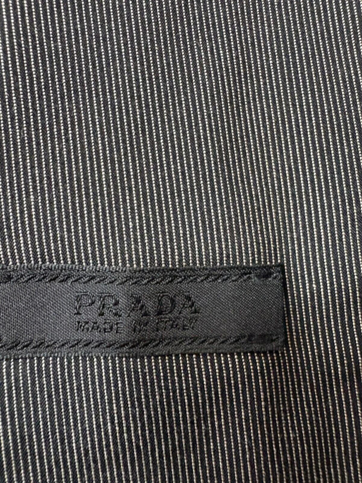 Prada Men’s Classic Suit Grey Size 54R UK 44R Wool Jacket & Trousers VG Conditio
