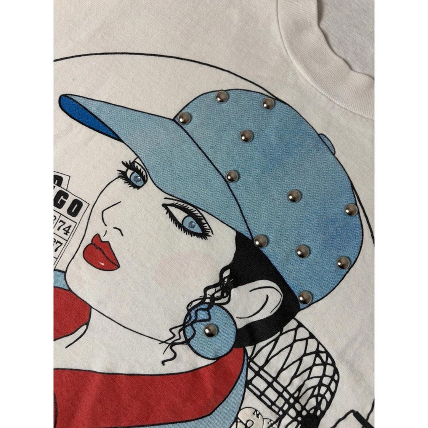 Vintage 80s Texas Gambling Hall Bingo T-Shirt Single Stitch Stunning Details