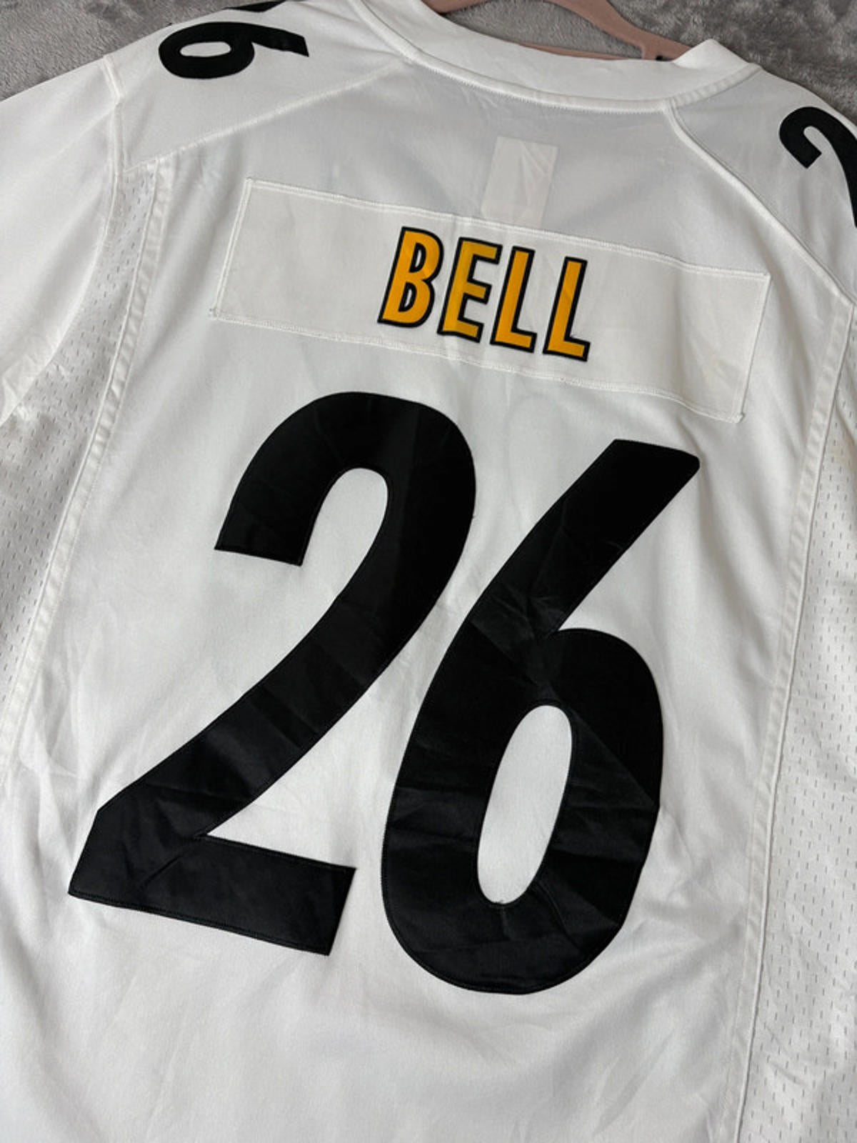 Nike NFL Pittsburgh Steelers Le’Veon Bell 26 On Field Embroidered Jersey (XL)