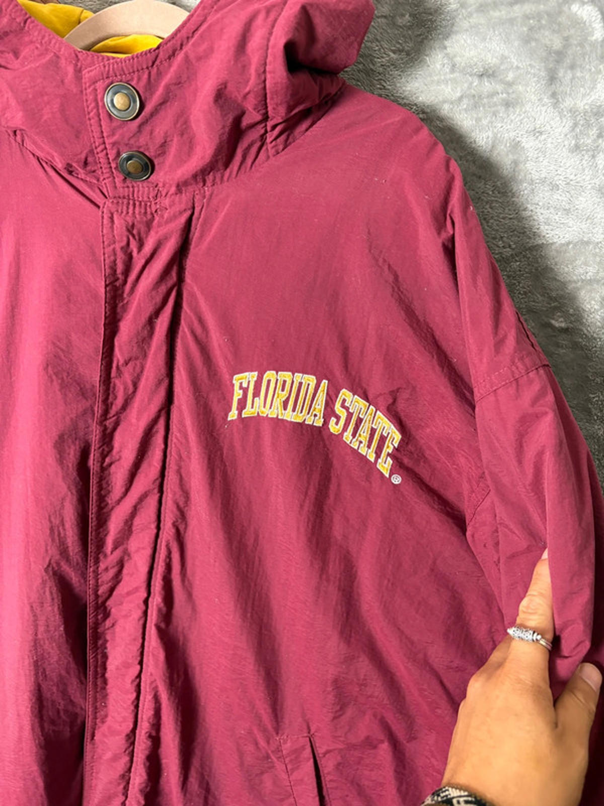 Vintage Starter Florida State Seminoles Jacket Maroon Men’s (M/L) Ncaa Football