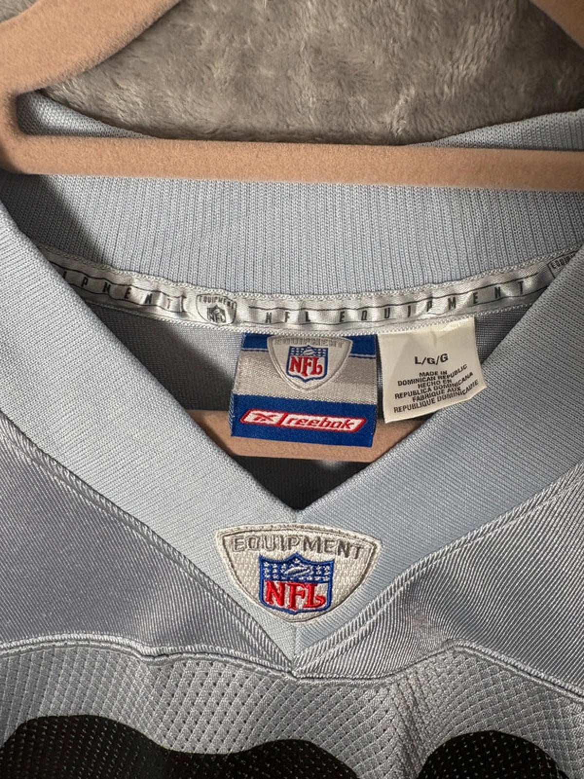 Vintage NFL Reebok Tim Brown 81 Oakland Raiders Jersey Men’s (L) Silver/Black