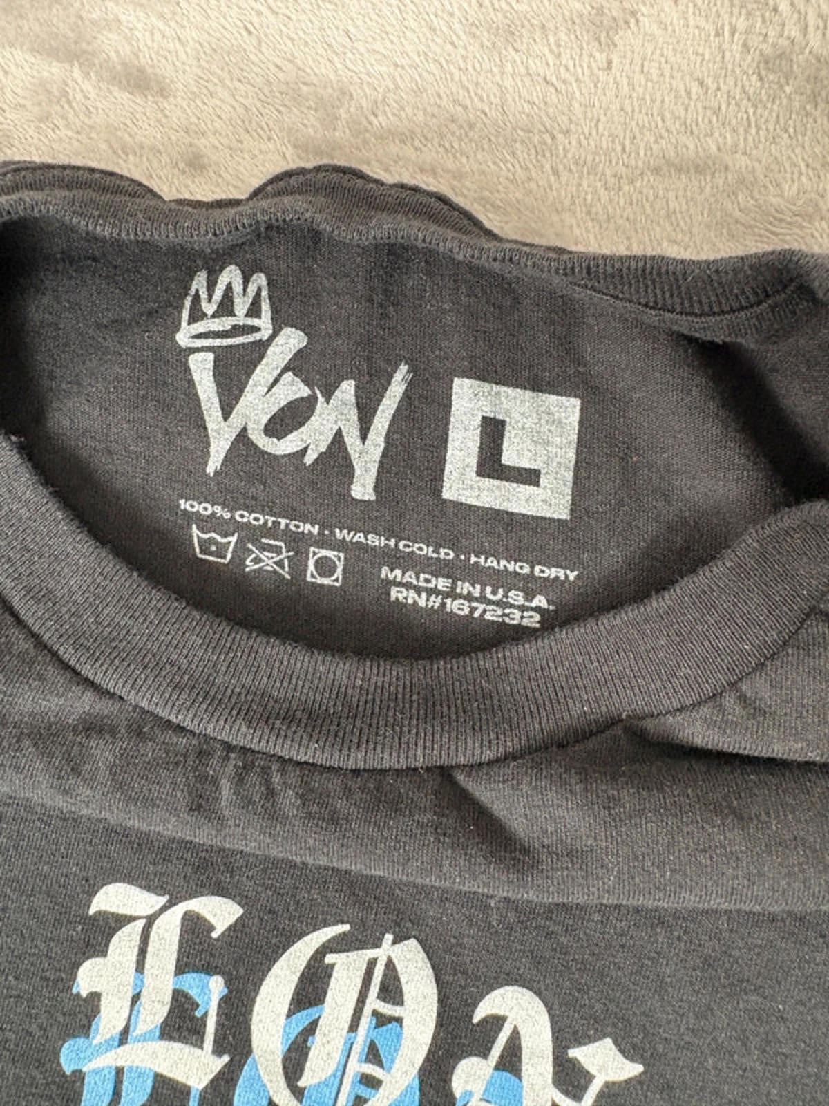 King Von "Long Live Von" Graphic T-Shirt Size L