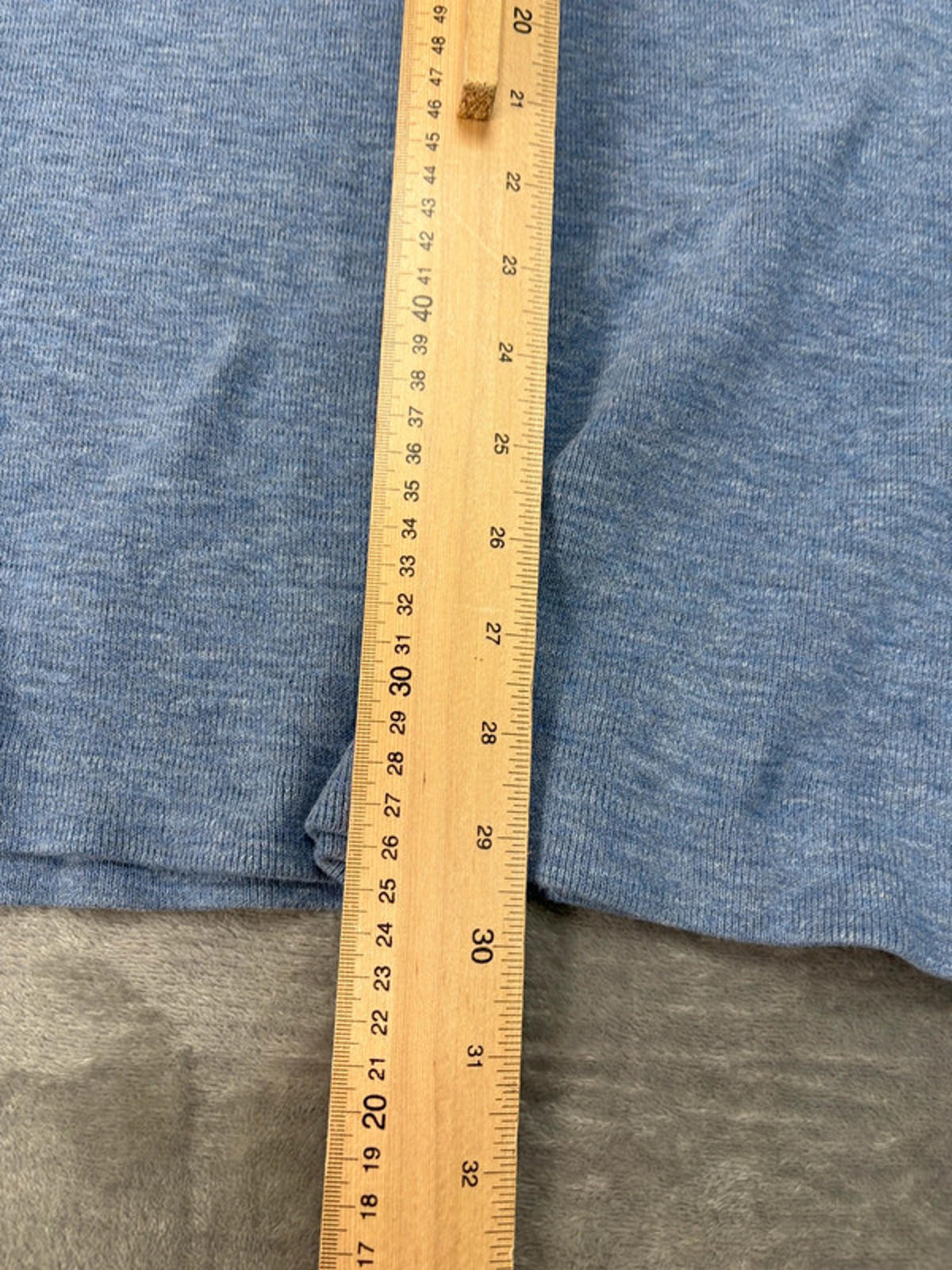 Polo Ralph Lauren 1/4 Zip Sweatshirt (XLT) Men’s – Light Blue Casual Jumper