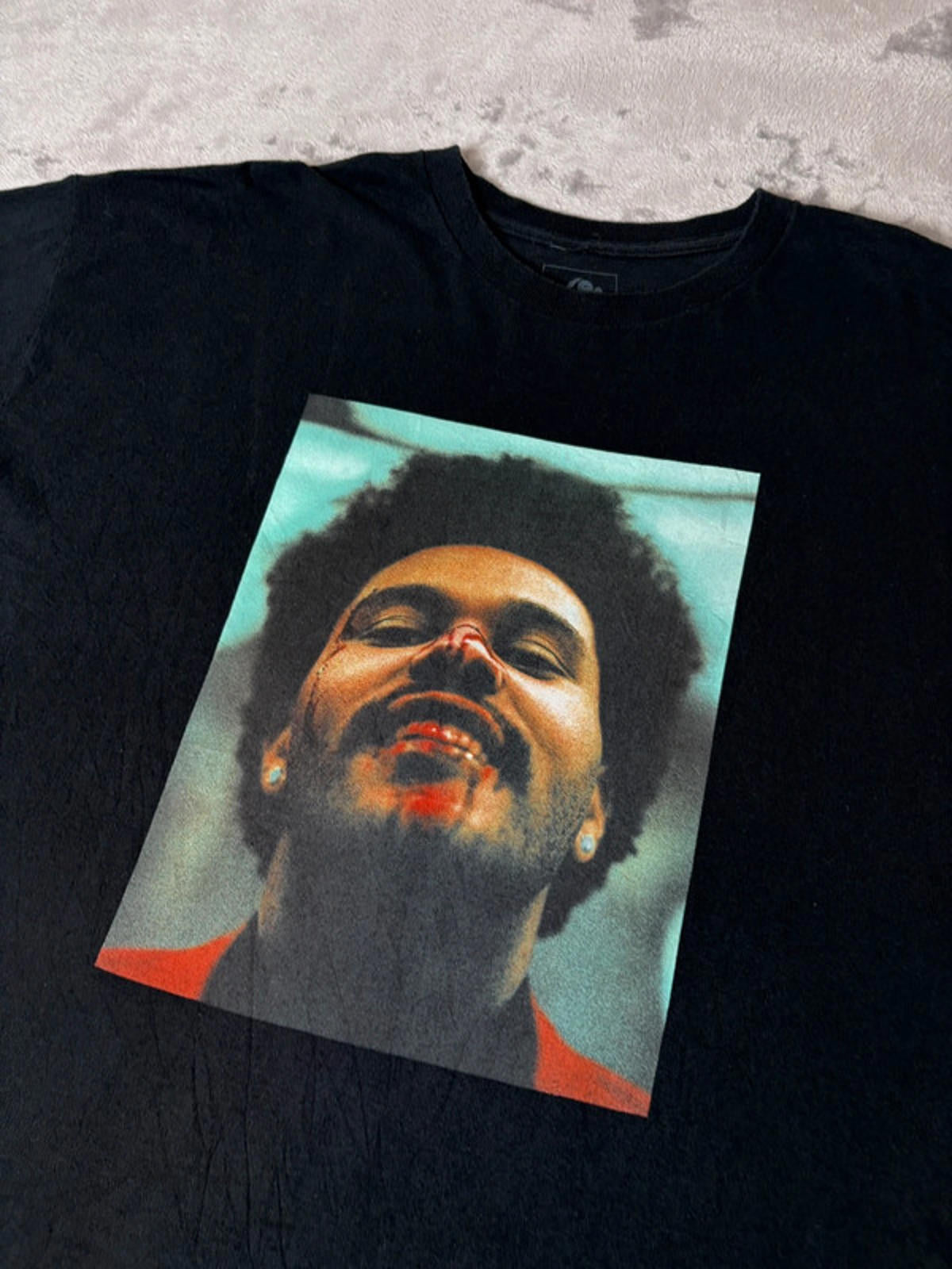 The Weeknd After Hours XO Official Tour Merch Double-Sided Graphic Tee Black XXL