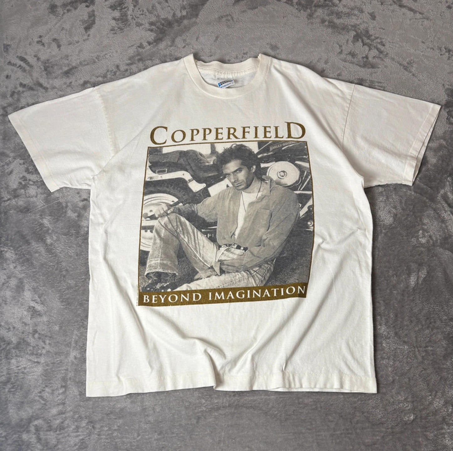Vintage 1994 David Copperfield Beyond Imagination Tee XL Single Stitch Magician
