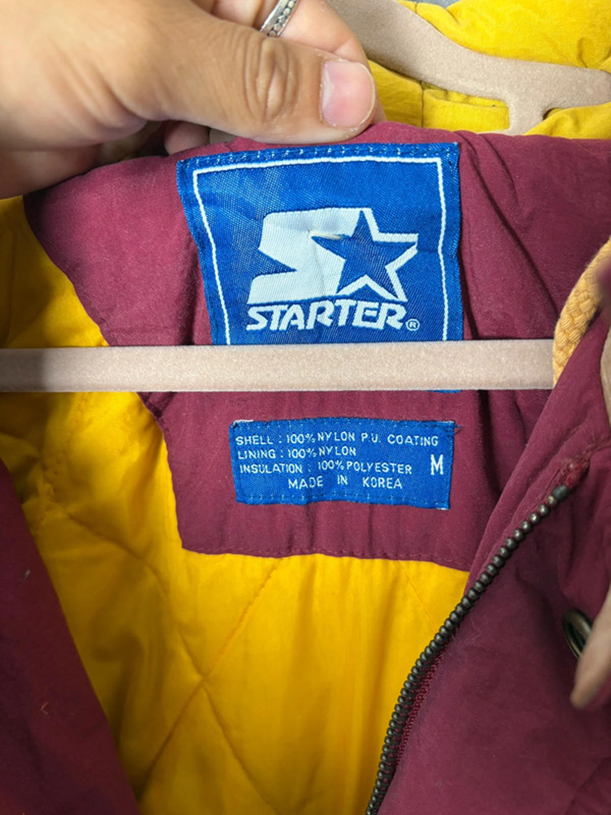 Vintage Starter Florida State Seminoles Jacket Maroon Men’s (M/L) Ncaa Football