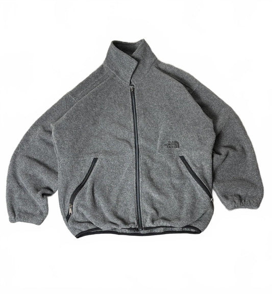 The North Face Women’s Vintage Fleece Jacket (M) Made in USA Grey Full Zip