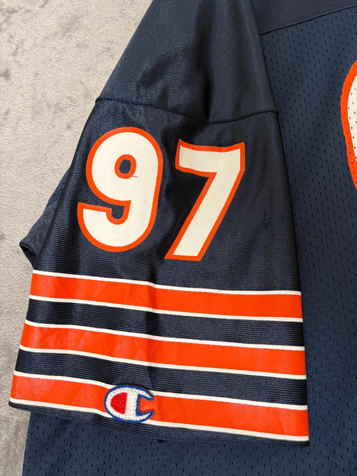 Vintage Men’s Champion NFL Jersey XXL Chicago Bears 97 Chris Zorich – 90s USA Made