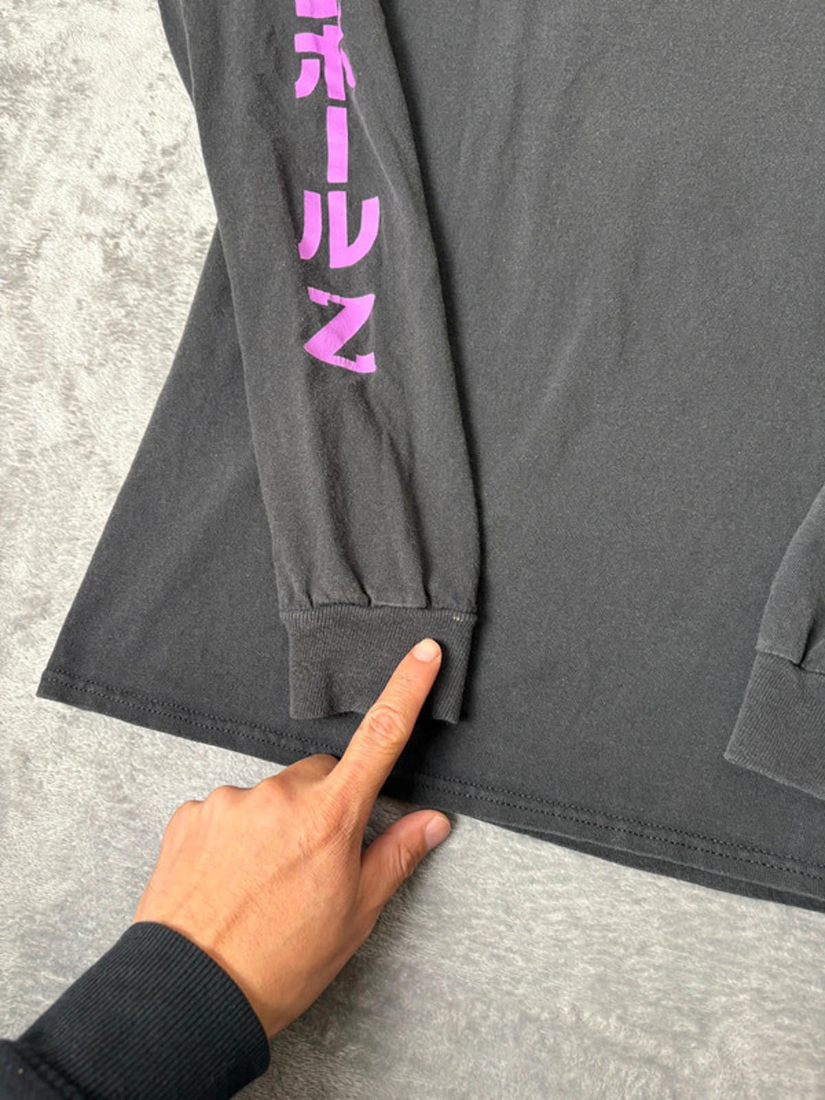 Dragon Ball Z Long Sleeve T-Shirt (S/M) Black Goku Vegeta Frieza Anime