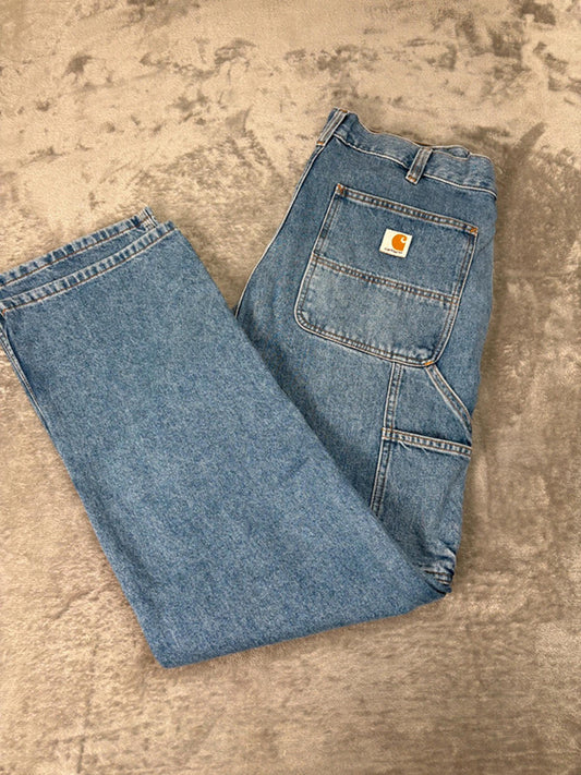 Vintage Carhartt Carpenter Jeans Deadstock  – Loose Fit – Workwear Denim
