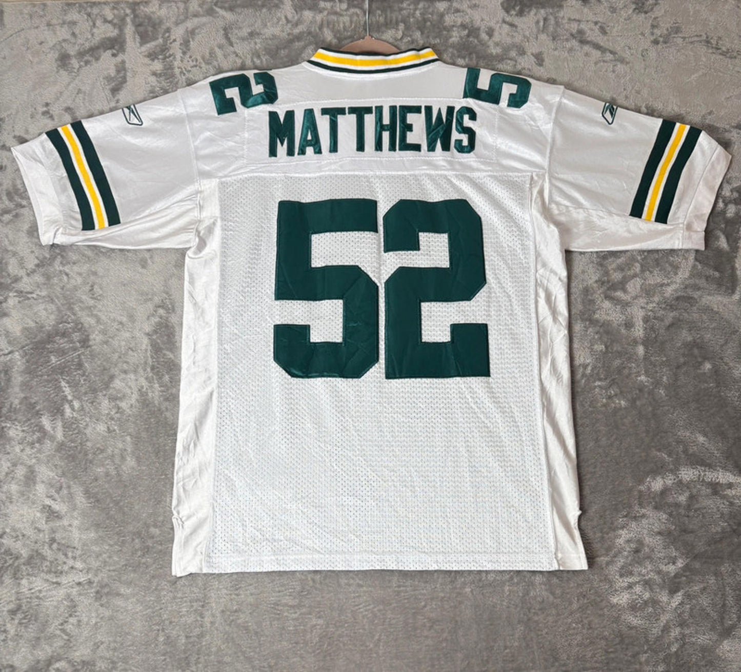 Green Bay Packers Clay Matthews 52 NFL Reebok On Field Jersey XL 2009-2011