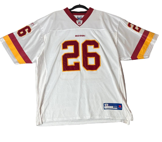 Washington Redskins Clinton Portis 26 NFL Jersey Reebok Authentic XXL 2004 Seaso