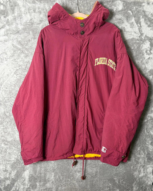 Vintage Starter Florida State Seminoles Jacket Maroon Men’s (M/L) Ncaa Football