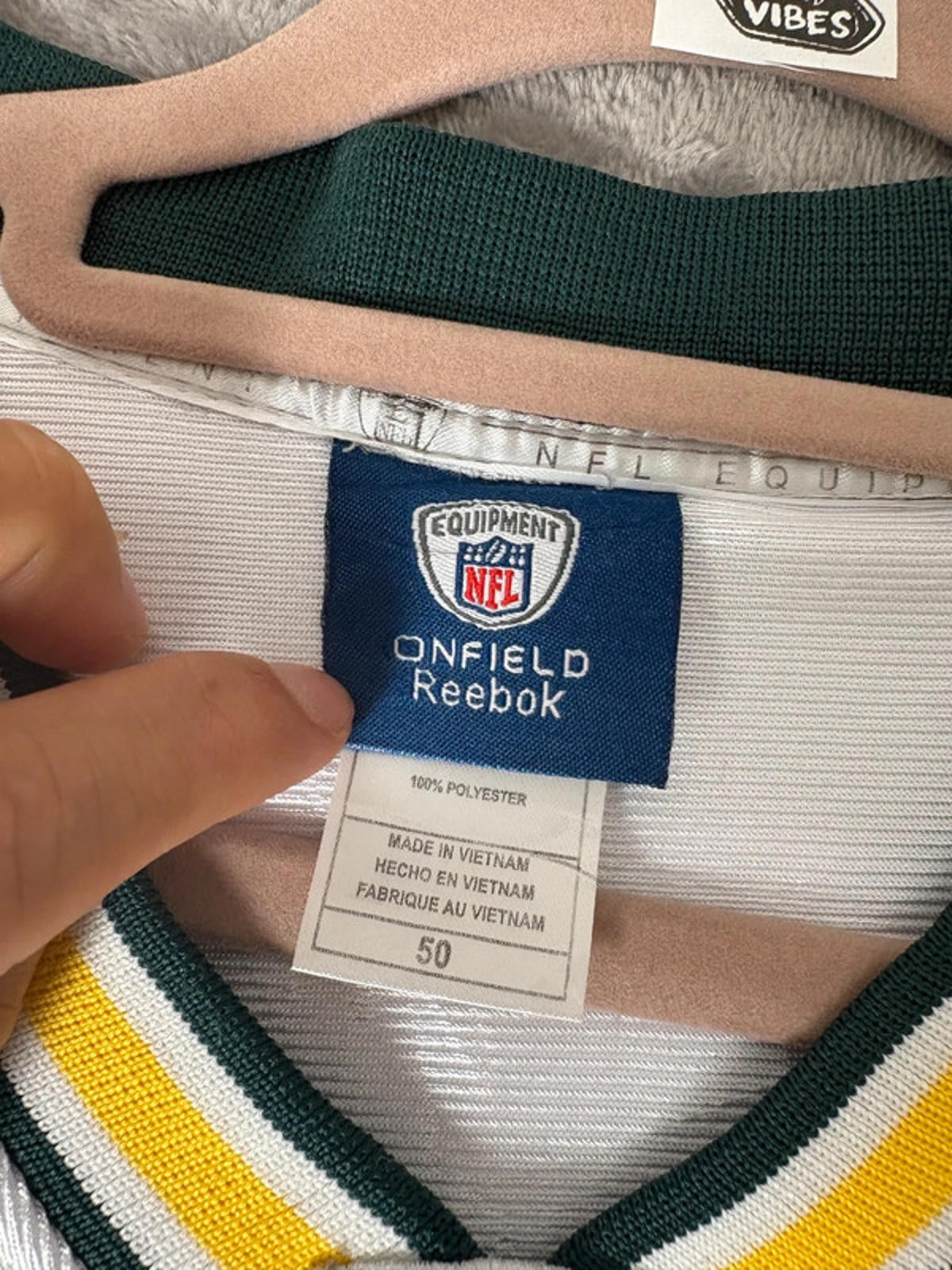 Green Bay Packers Clay Matthews 52 NFL Reebok On Field Jersey XL 2009-2011