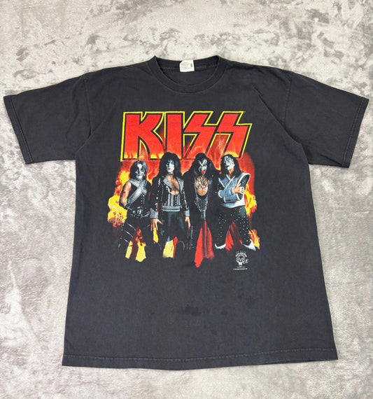 KISS Band T-Shirt (XL) Vintage 1996 Licensed Made in USA Rock Metal Tee Men’s