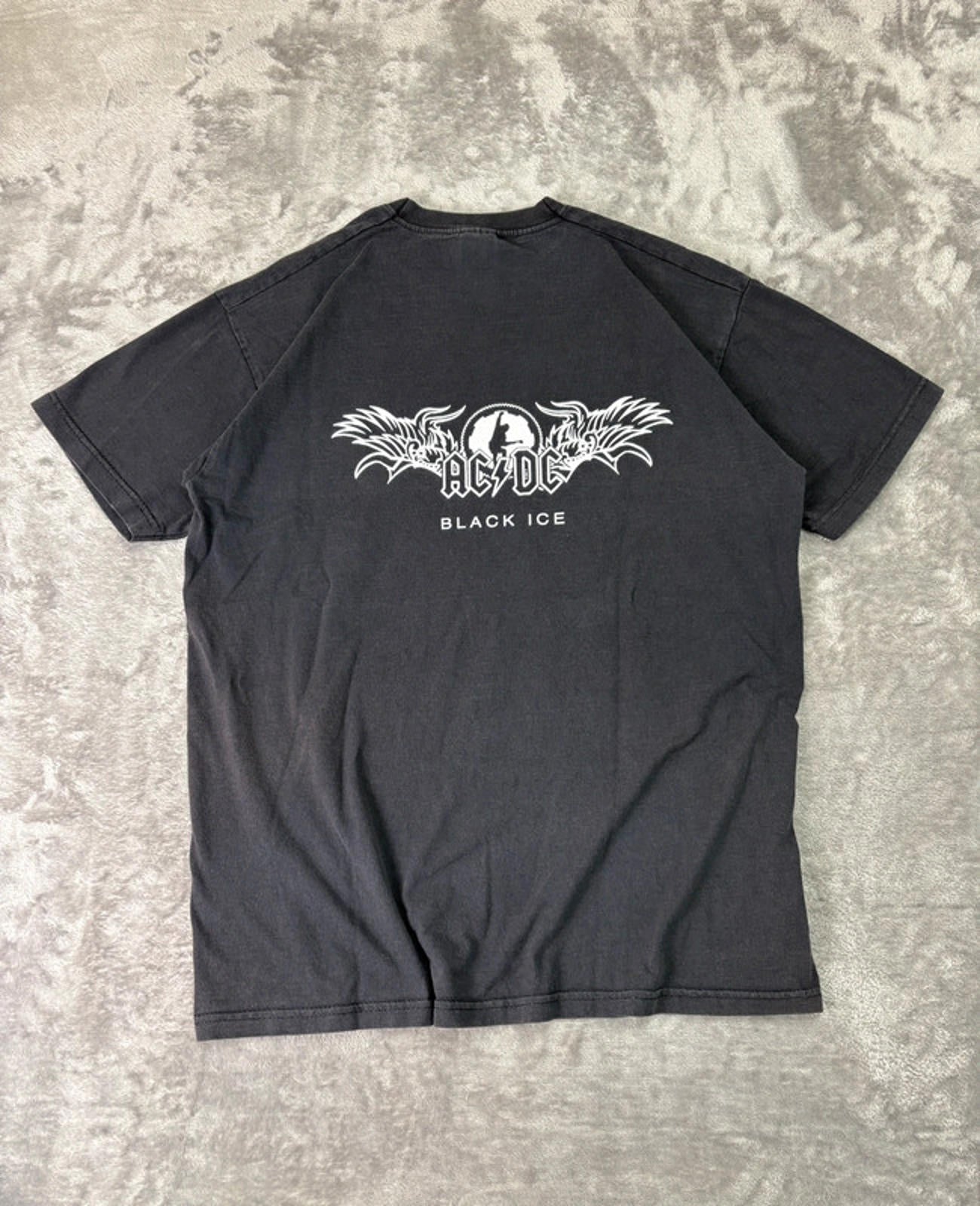 AC/DC Black Ice Band T-Shirt Medium Men’s Rock Music Tee