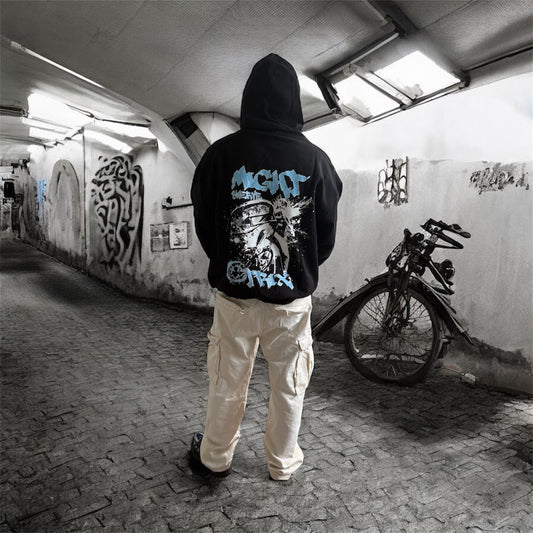 TrixByJordan x Just Really Good Vibes “Might Swerve” Hoodie (M, L) Unisex Oversized Streetwear