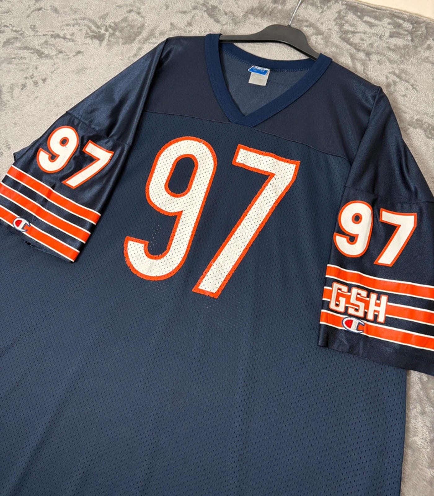 Vintage Men’s Champion NFL Jersey XXL Chicago Bears 97 Chris Zorich – 90s USA Made