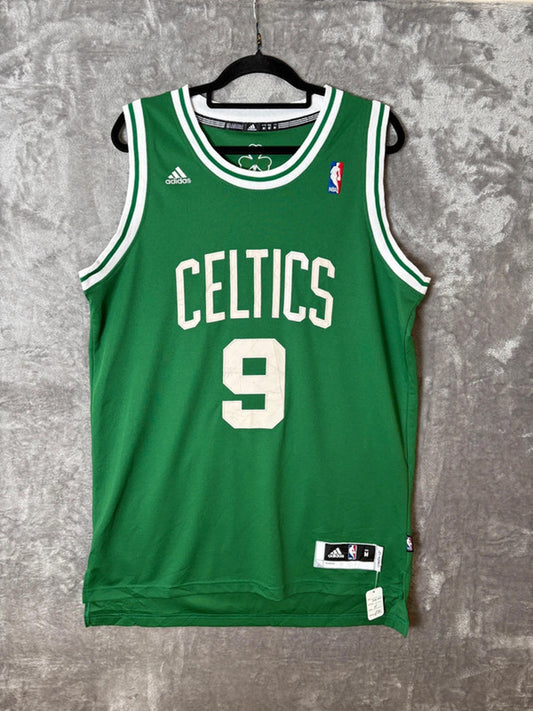 Adidas Boston Celtics Rajon Rondo 9 NBA Jersey (M) Green Men’s Basketball Tank