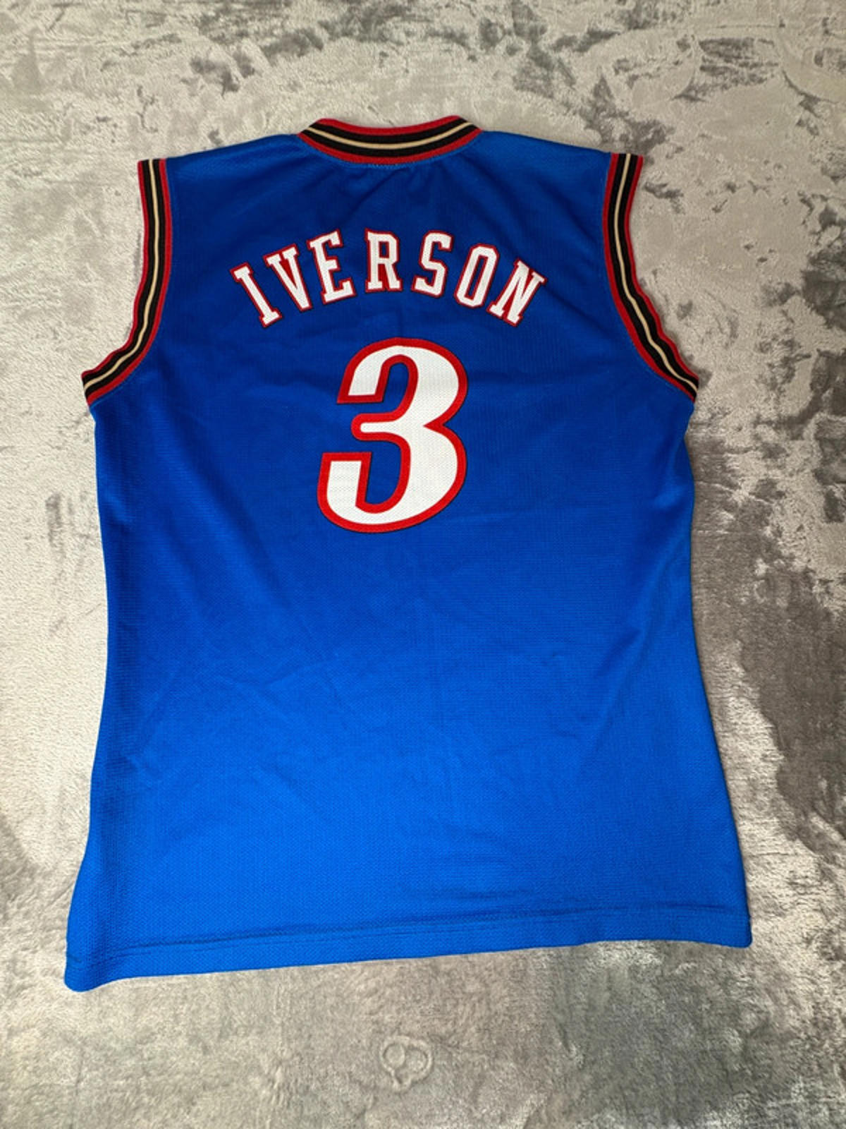 Allen Iverson Vintage Champion NBA Jersey 76ers Size Large