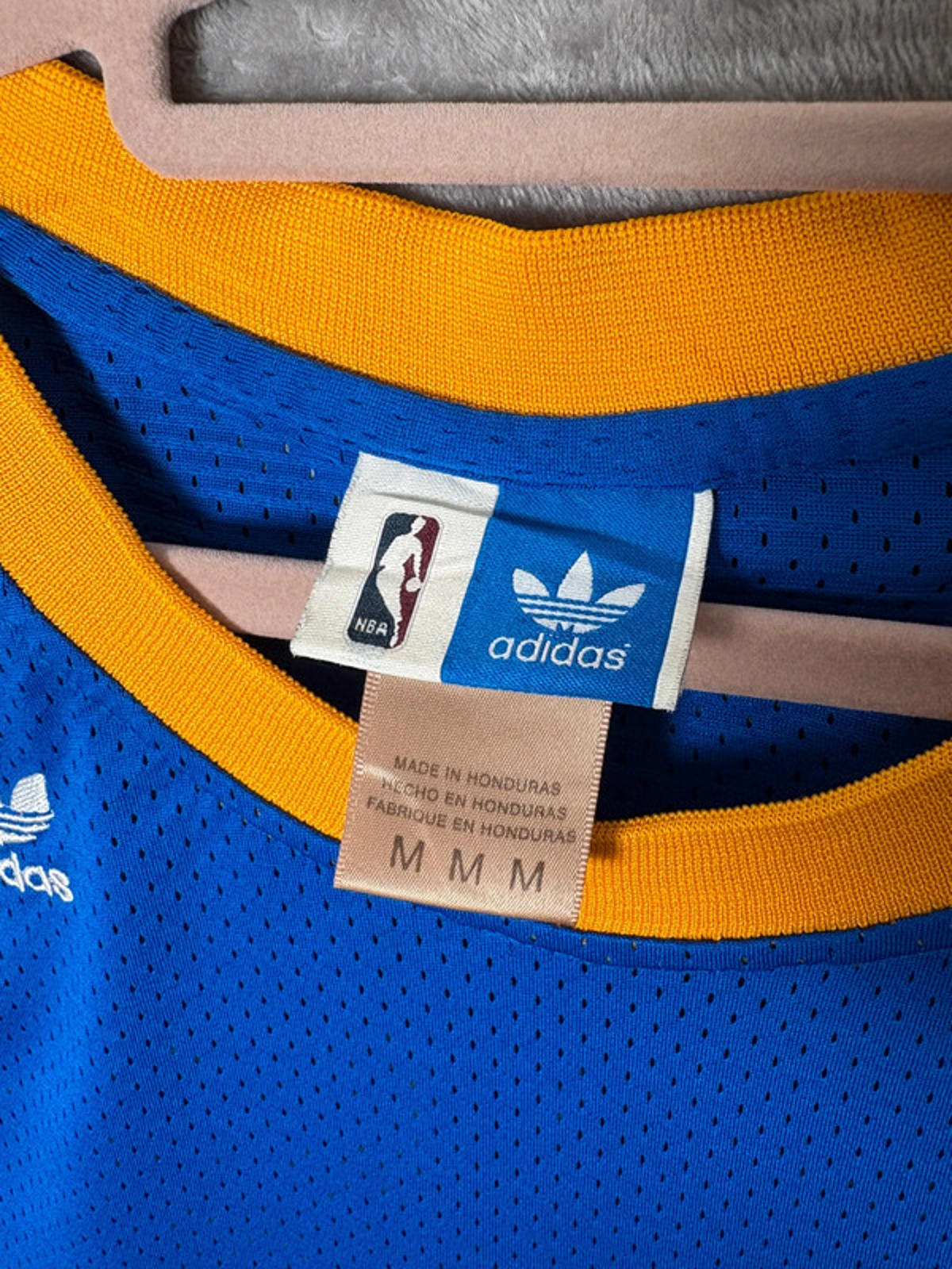 Adidas NBA Denver Nuggets Allen Iverson 3 Hardwood Classics Jersey M Embroidered